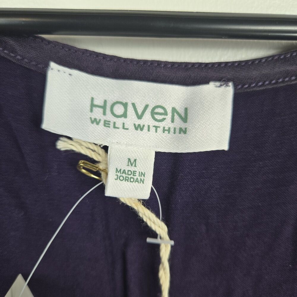 Haven Well Within Women's Size Medium Purple Camisole Tank Top NWT - Picture 2 of 5